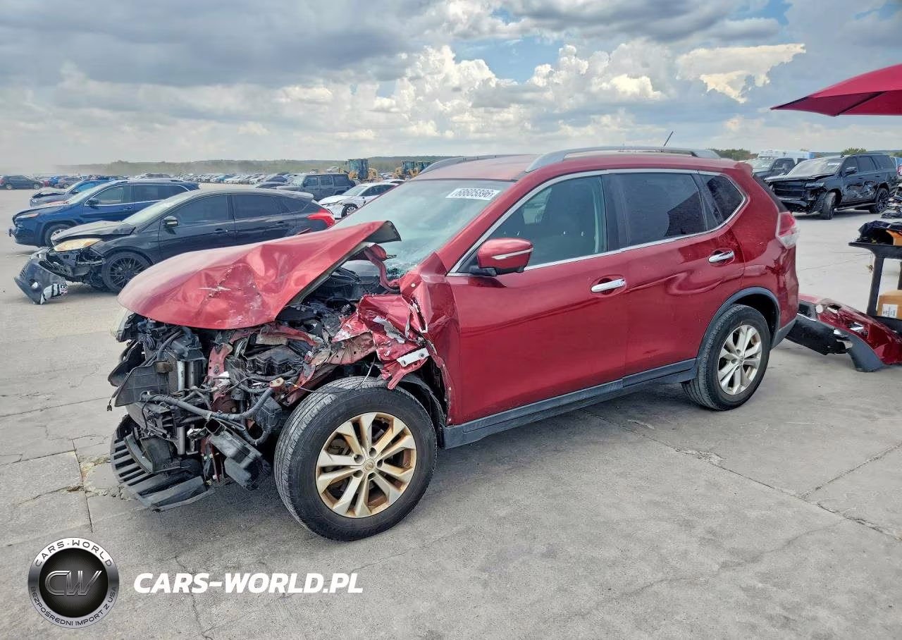 2015 Nissan Rogue Sv VIN:5N1AT2ML7FC790993 - 1