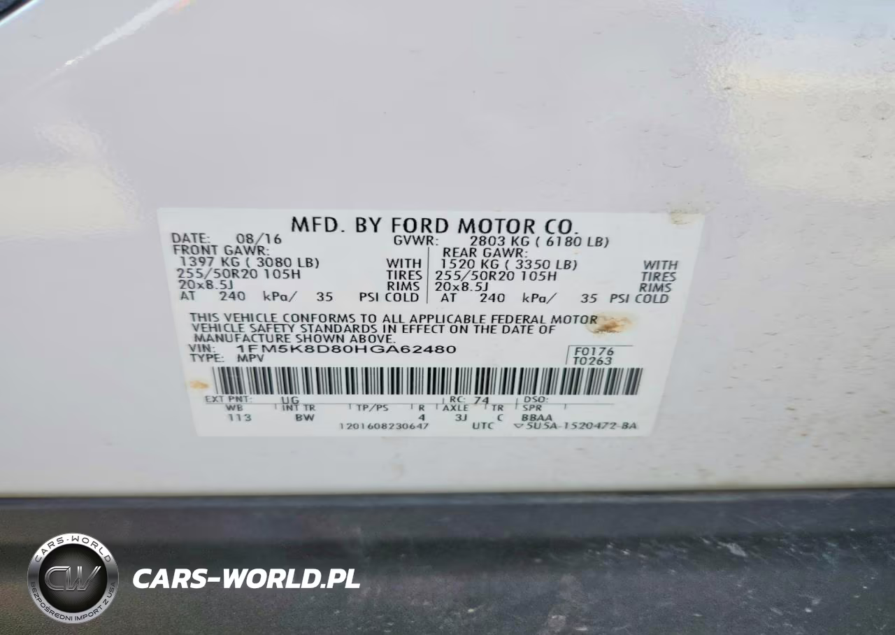 2017 Ford Explorer Xlt VIN:1FM5K8D80HGA62480 - 13