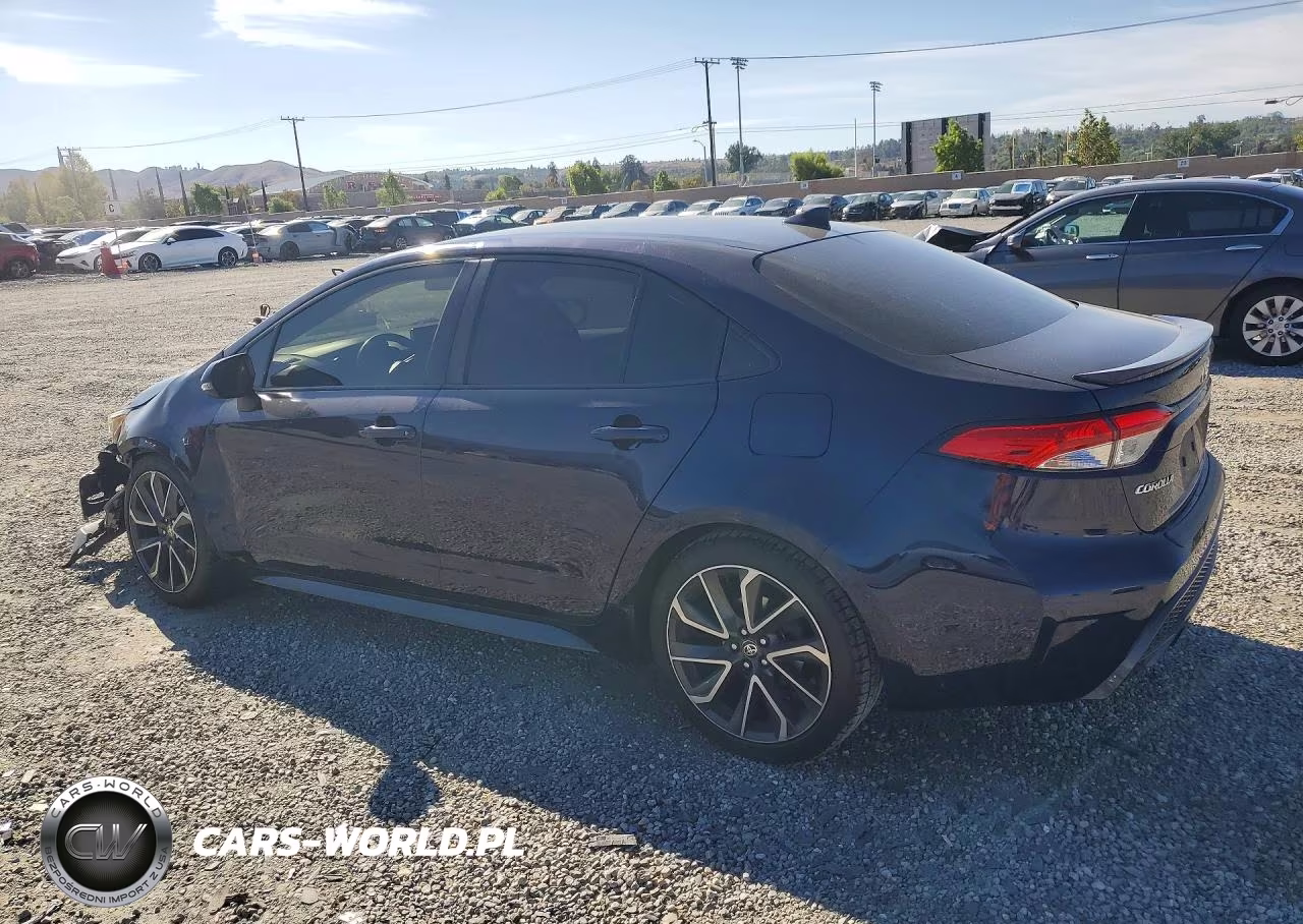 2021 Toyota Corolla Se VIN:JTDS4MCE1MJ075026 - 2