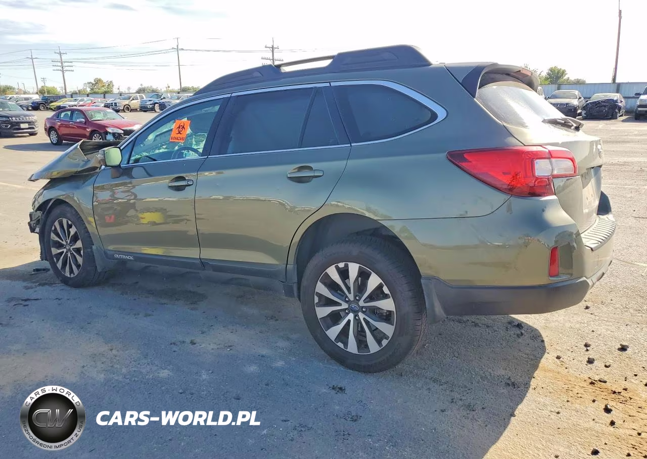 2015 Subaru Outback 2.5I Limited VIN:4S4BSANC2F3283144 - 2
