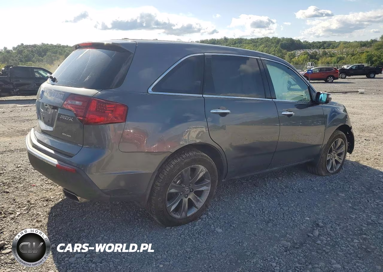 2010 Acura Mdx Advance VIN:2HNYD2H57AH530718 - 3