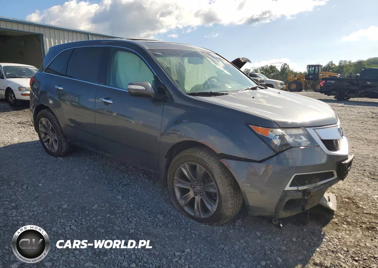2010 Acura Mdx Advance VIN:2HNYD2H57AH530718 - 4
