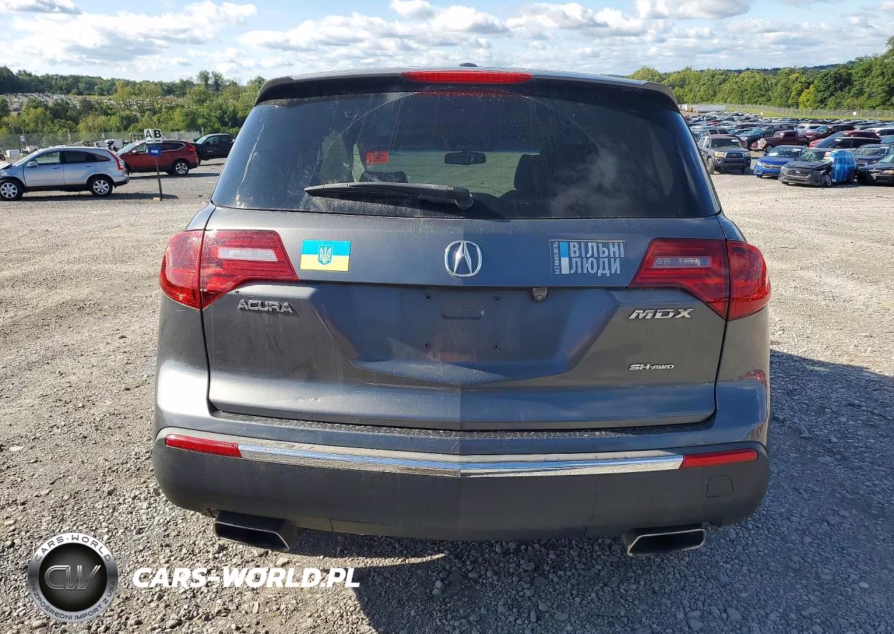 2010 Acura Mdx Advance VIN:2HNYD2H57AH530718 - 6