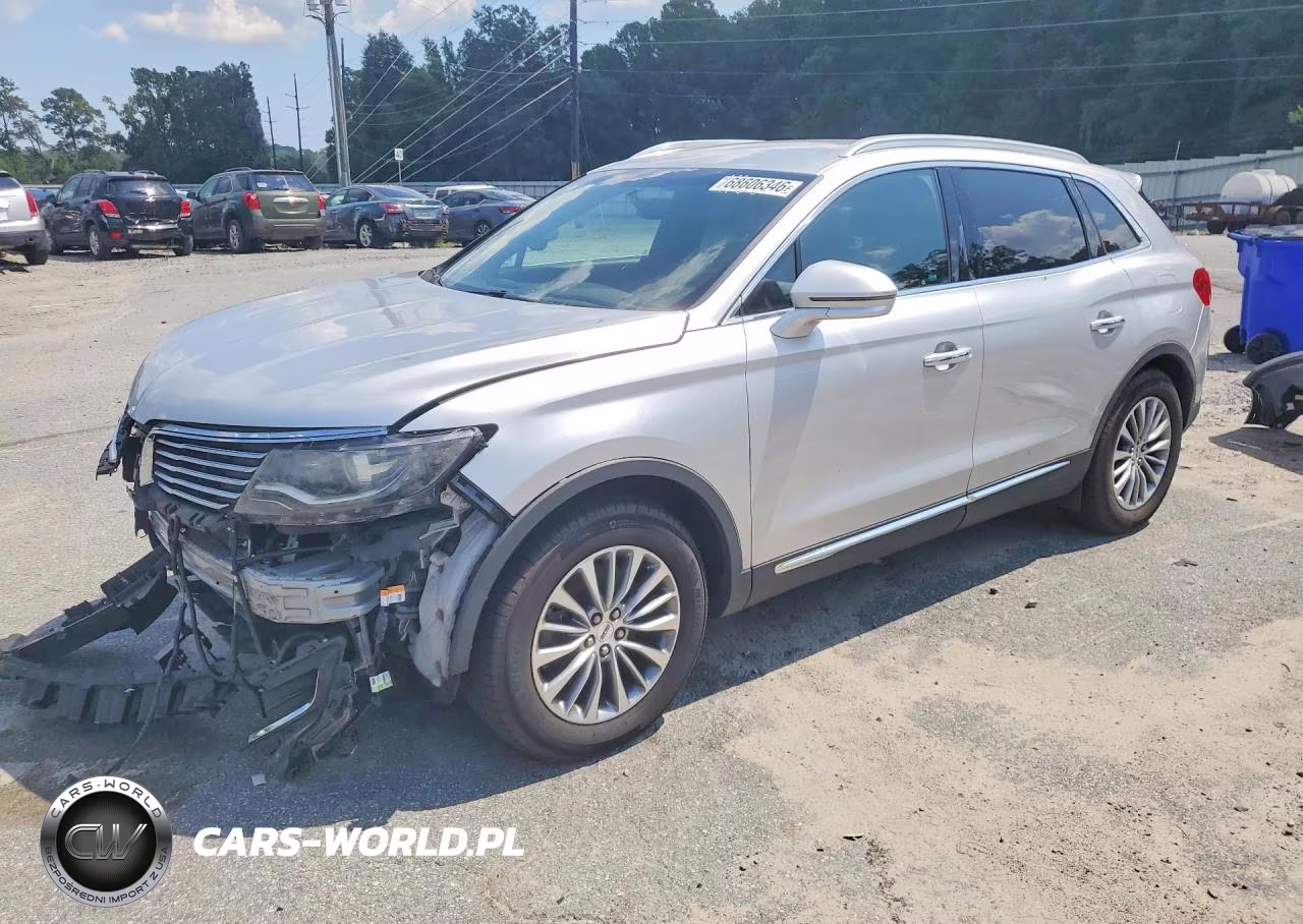 2017 Lincoln Mkx Select VIN:2LMPJ6KR9HBL38386 - 1
