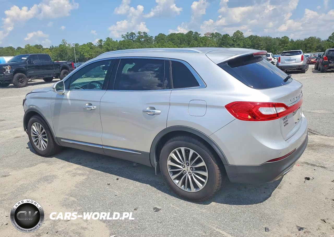 2017 Lincoln Mkx Select VIN:2LMPJ6KR9HBL38386 - 2