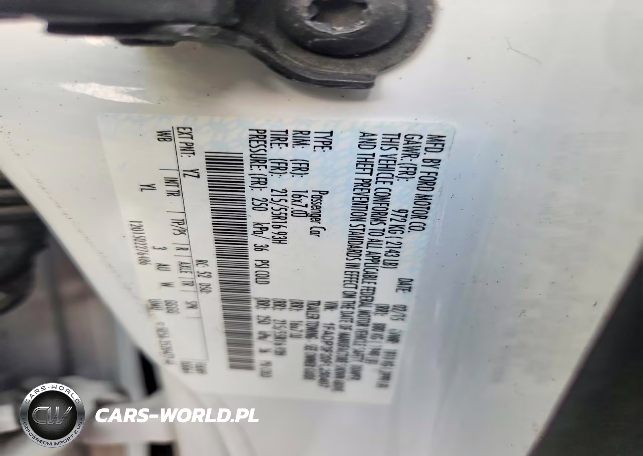2015 Ford Focus Se VIN:1FADP3F20FL250407 - 12
