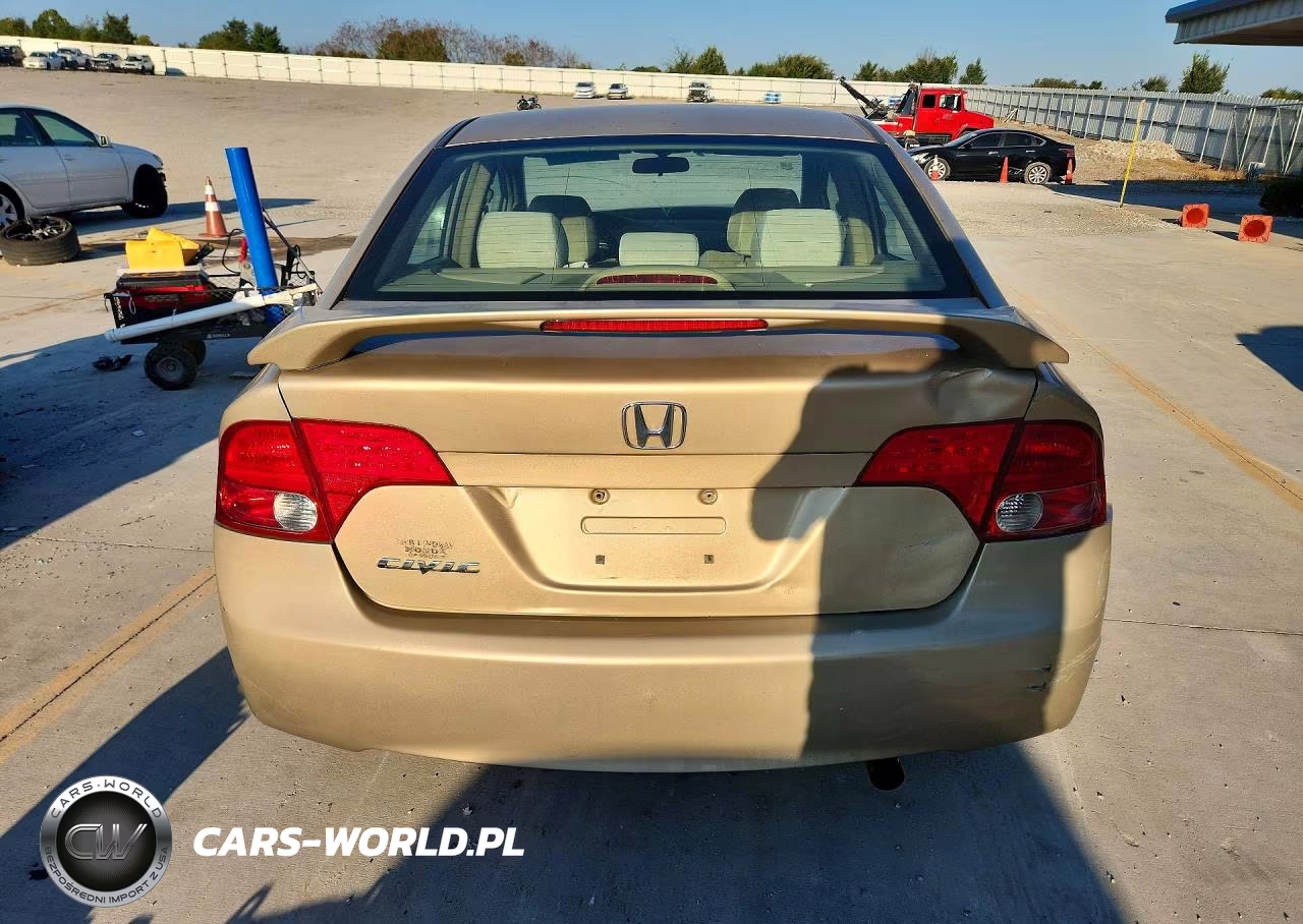 2008 Honda Civic Ex VIN:1HGFA16848L052124 - 6