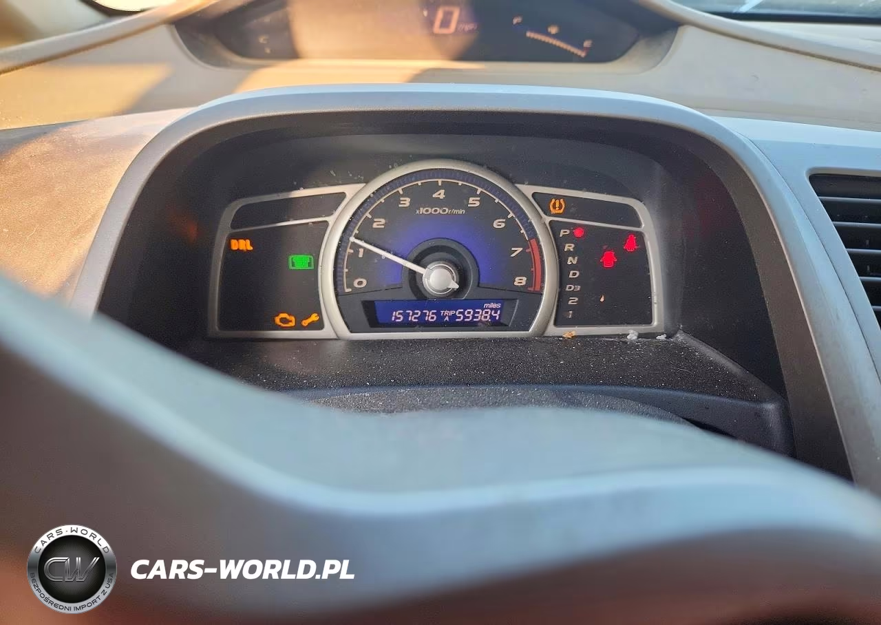 2008 Honda Civic Ex VIN:1HGFA16848L052124 - 9