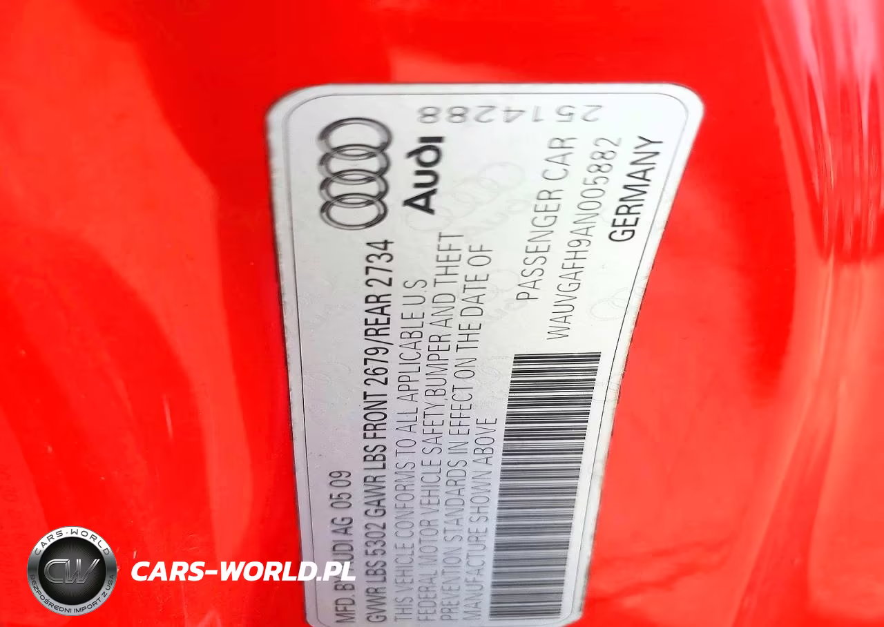 2010 Audi S5 Prestige VIN:WAUVGAFH9AN005882 - 13