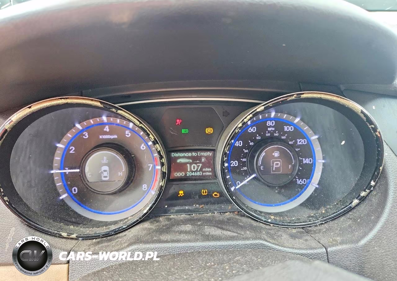 2013 Hyundai Sonata Gls VIN:5NPEB4AC7DH566276 - 9