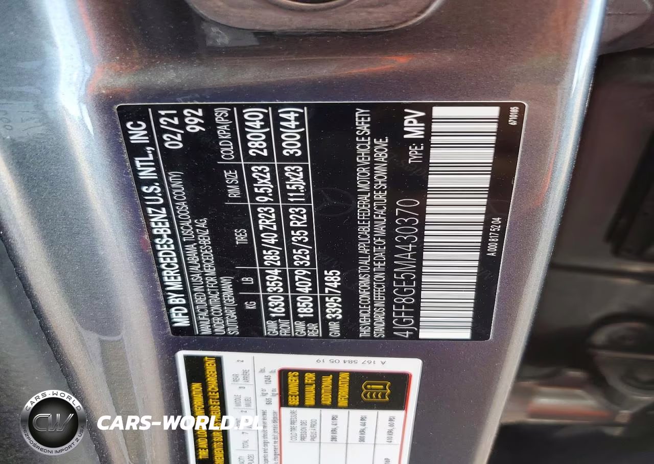 2021 Mercedes-Benz Gls 580 4Matic VIN:4JGFF8GE5MA430370 - 14