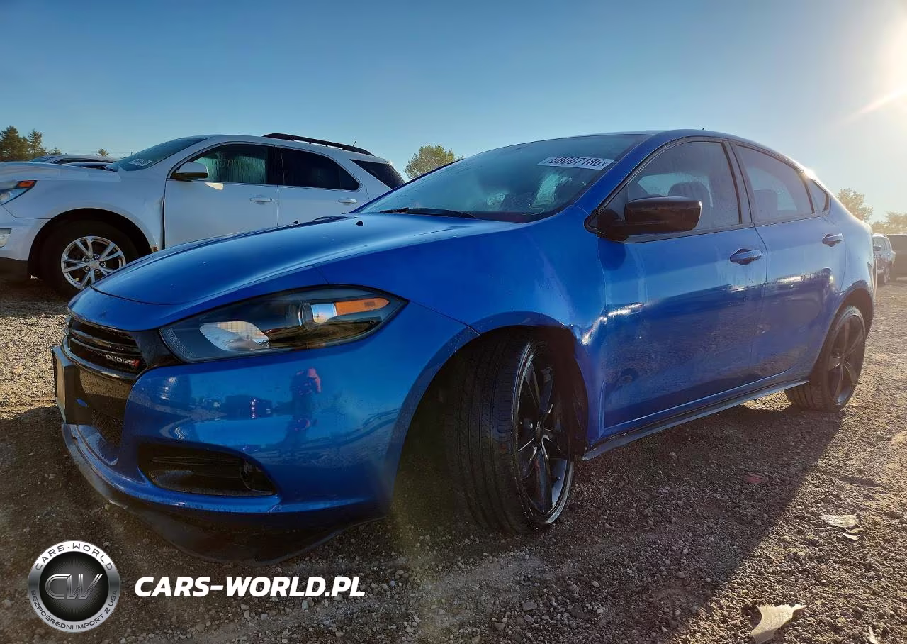 2015 Dodge Dart Sxt VIN:1C3CDFBBXFD278302 - 1