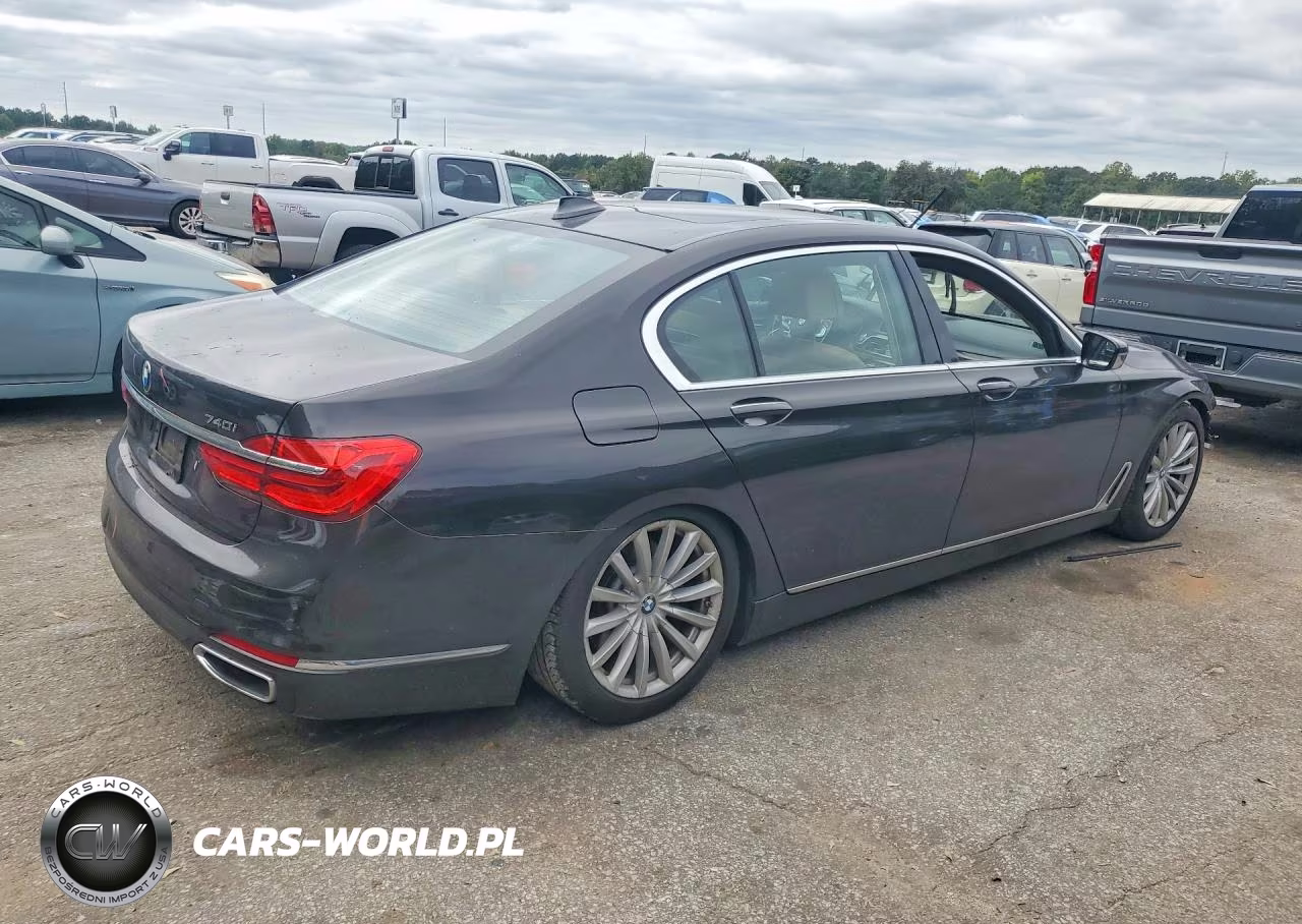 2016 BMW 740 I VIN:WBA7E2C54GG739017 - 3