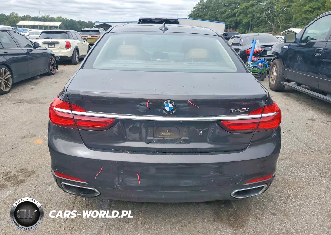 2016 BMW 740 I VIN:WBA7E2C54GG739017 - 6