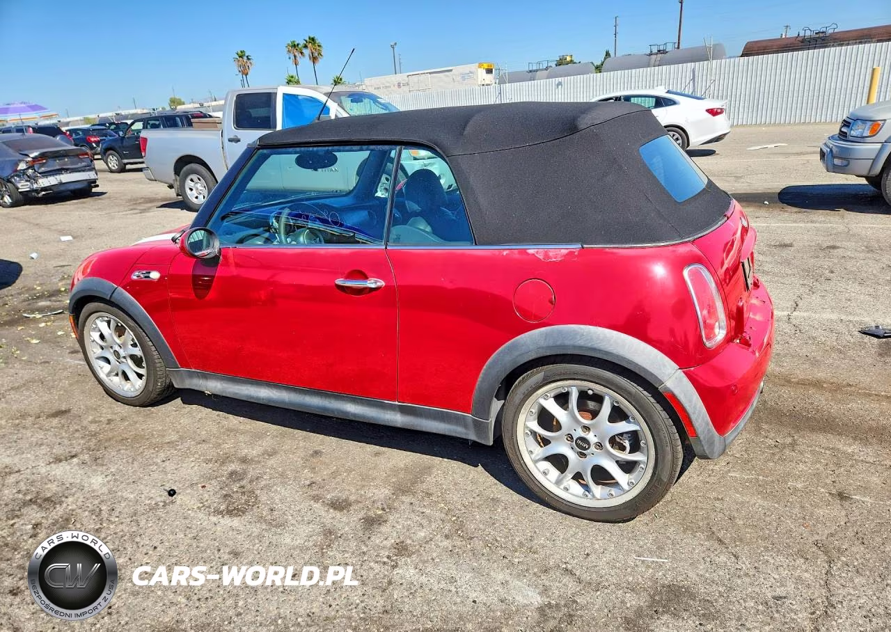 2008 Mini Cooper S VIN:WMWRH33528TL96884 - 2