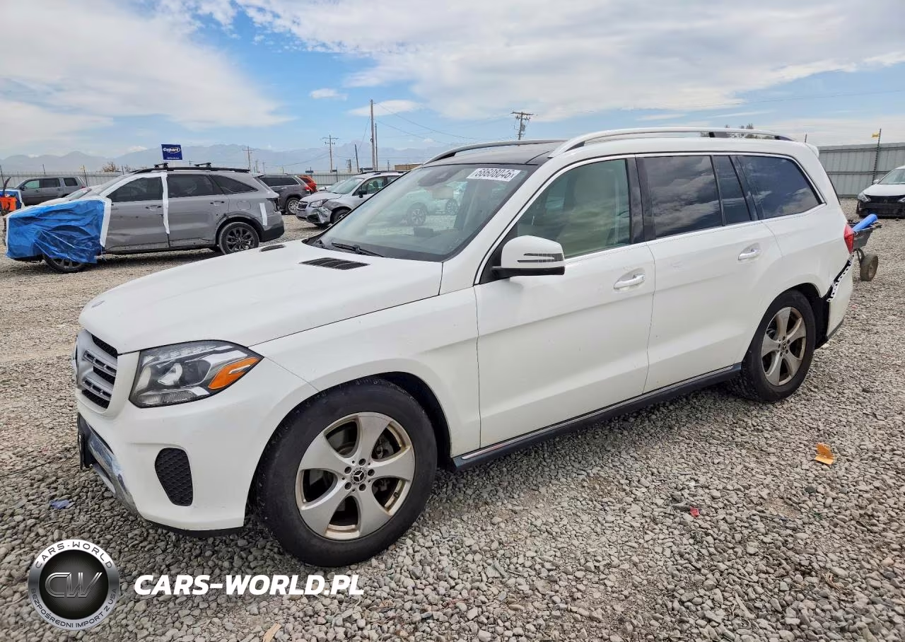2017 Mercedes-Benz Gls 450 4Matic VIN:4JGDF6EE7HA914545 - 1