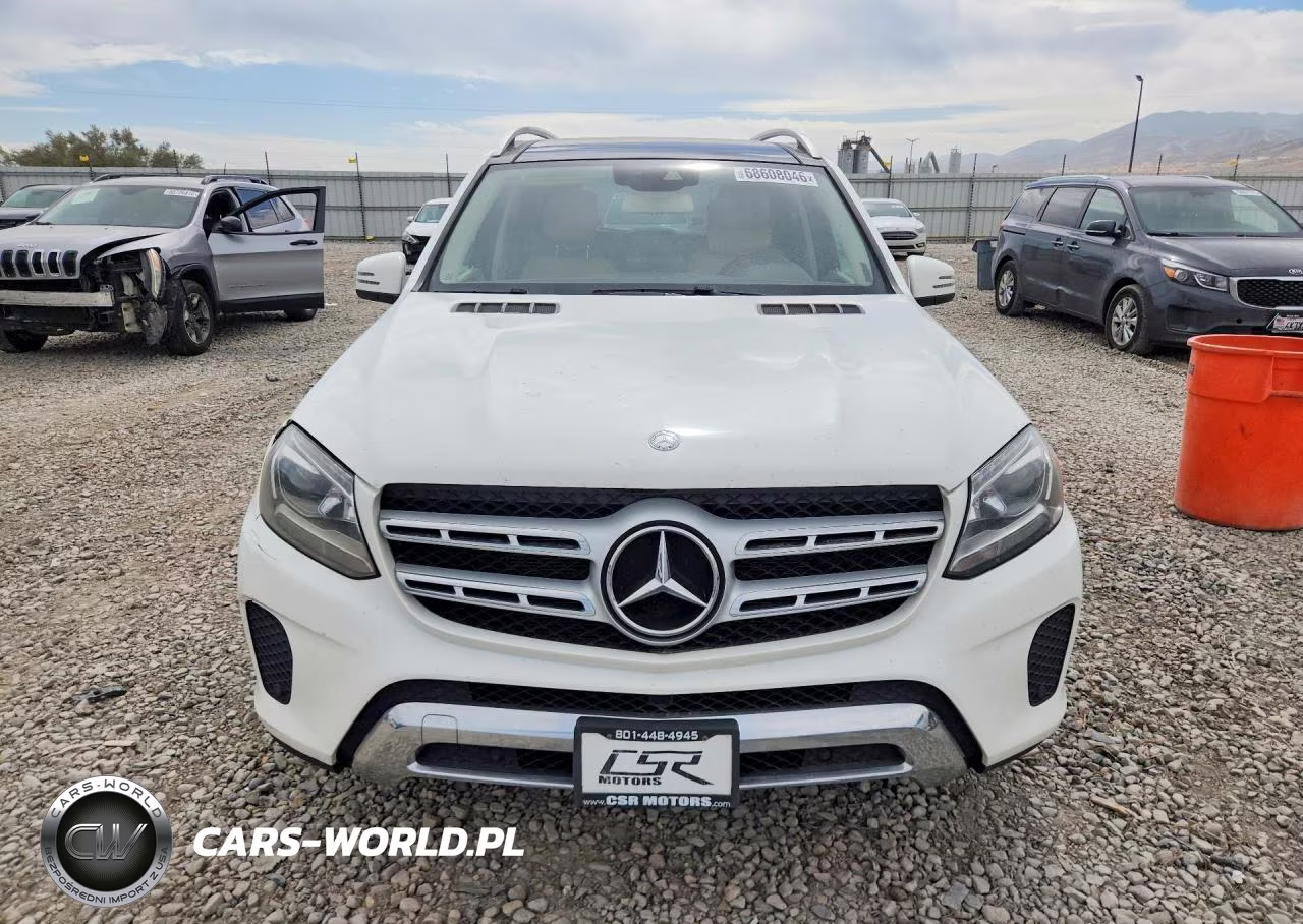 2017 Mercedes-Benz Gls 450 4Matic VIN:4JGDF6EE7HA914545 - 5
