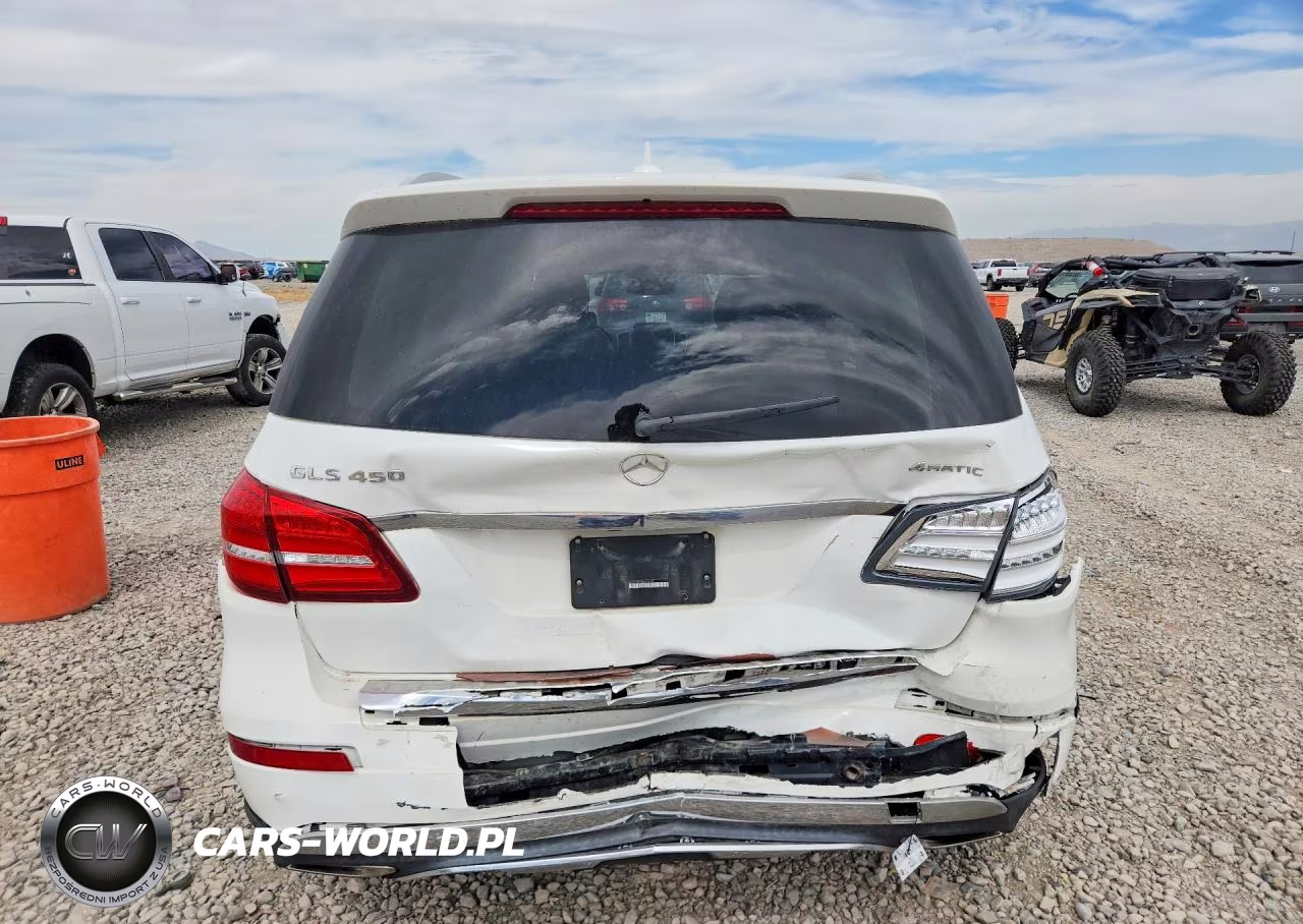 2017 Mercedes-Benz Gls 450 4Matic VIN:4JGDF6EE7HA914545 - 6