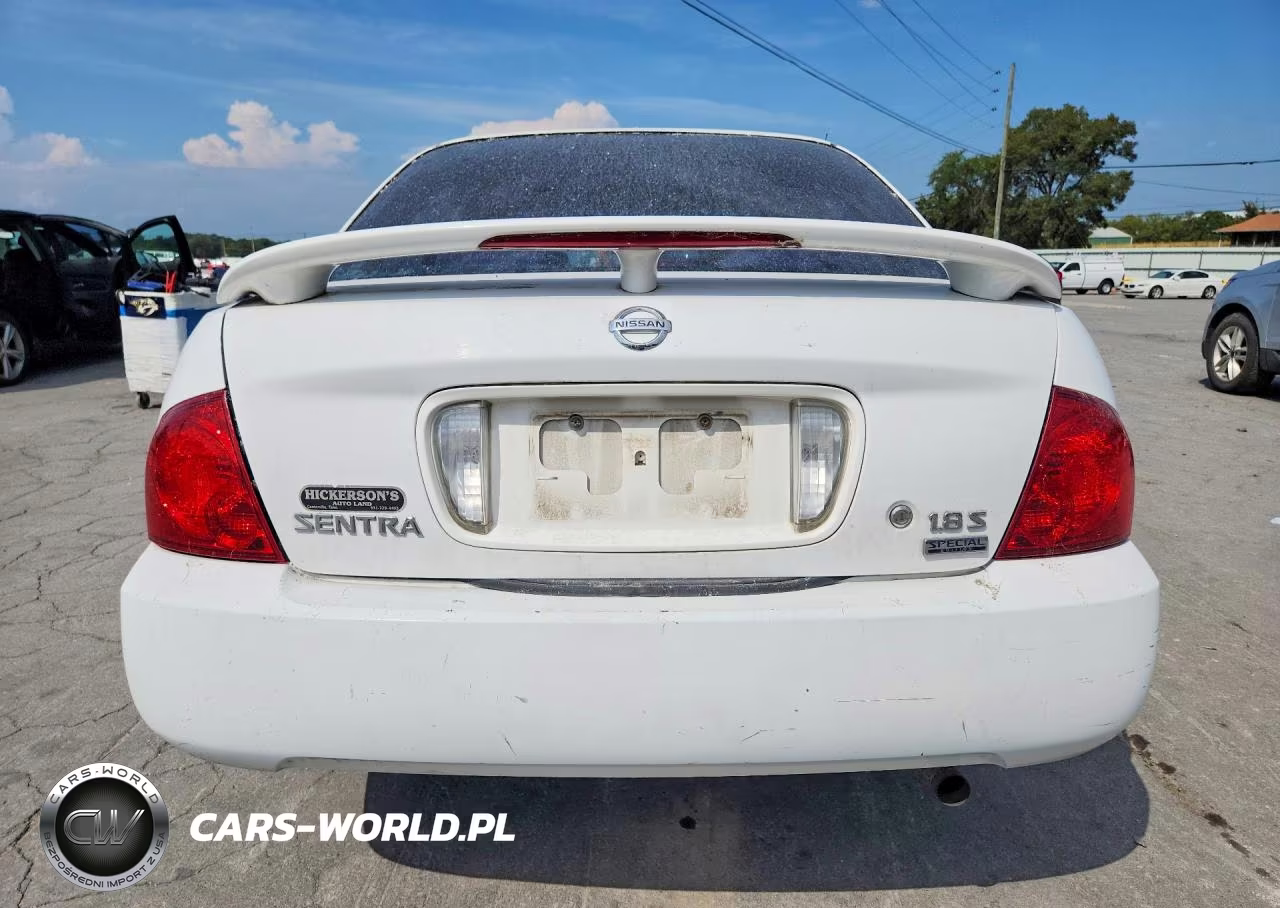 2006 Nissan Sentra 1.8 VIN:3N1CB51D66L534351 - 6