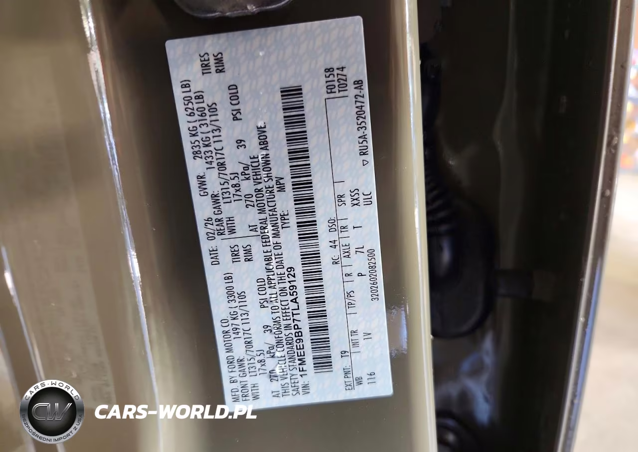 2026 Ford Bronco Badlands VIN:1FMEE9BP7TLA59129 - 13