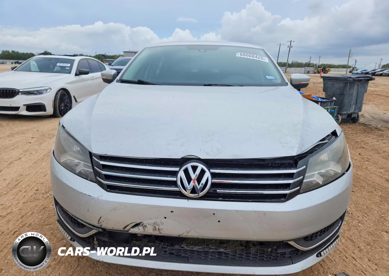 2014 Volkswagen Passat Se VIN:1VWBS7A32EC060529 - 5
