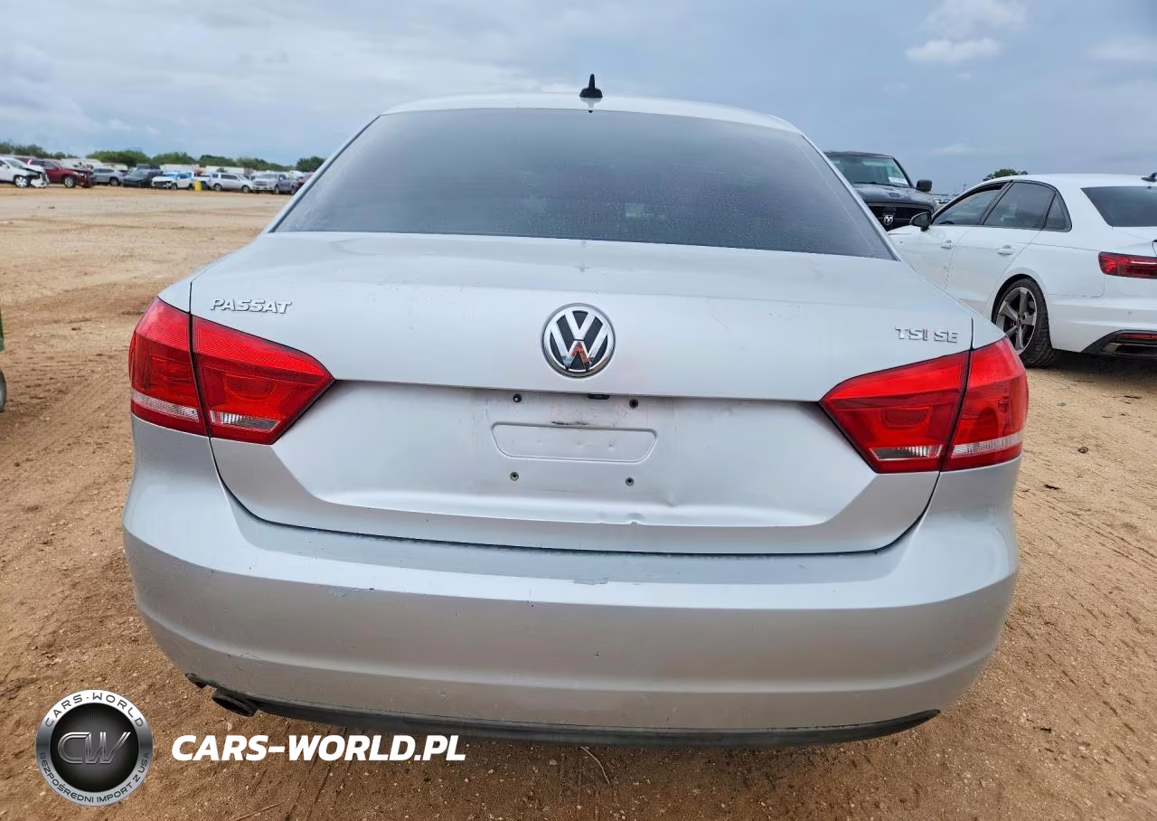 2014 Volkswagen Passat Se VIN:1VWBS7A32EC060529 - 6