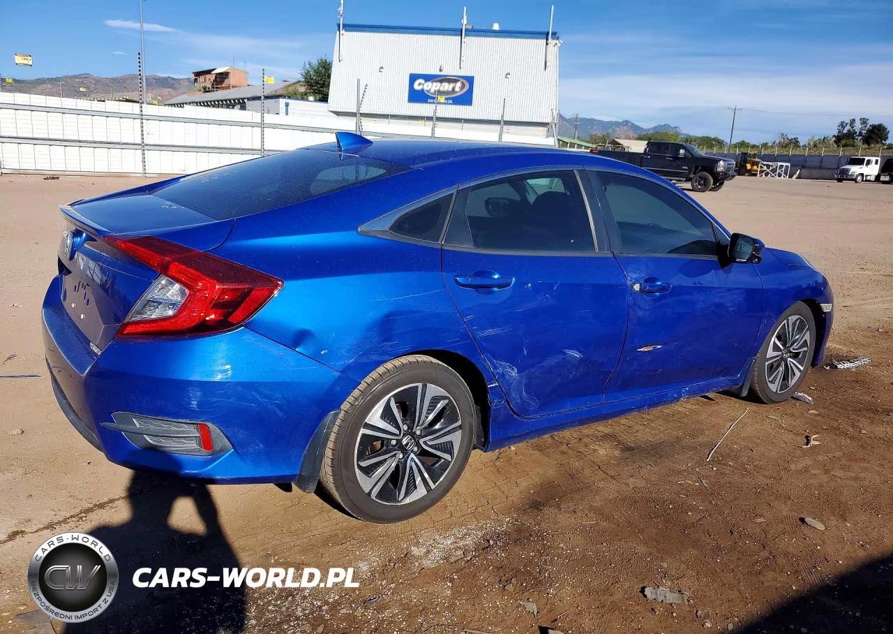 2016 Honda Civic Ex VIN:19XFC1F30GE005452 - 3