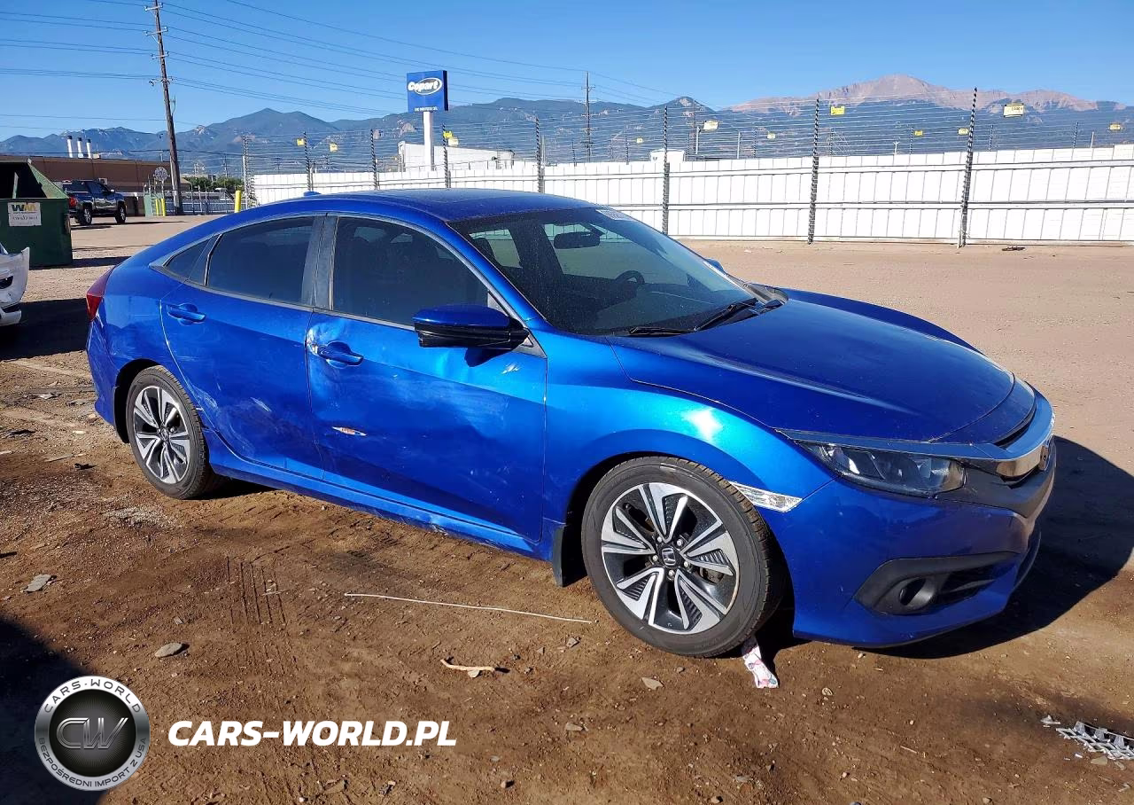 2016 Honda Civic Ex VIN:19XFC1F30GE005452 - 4