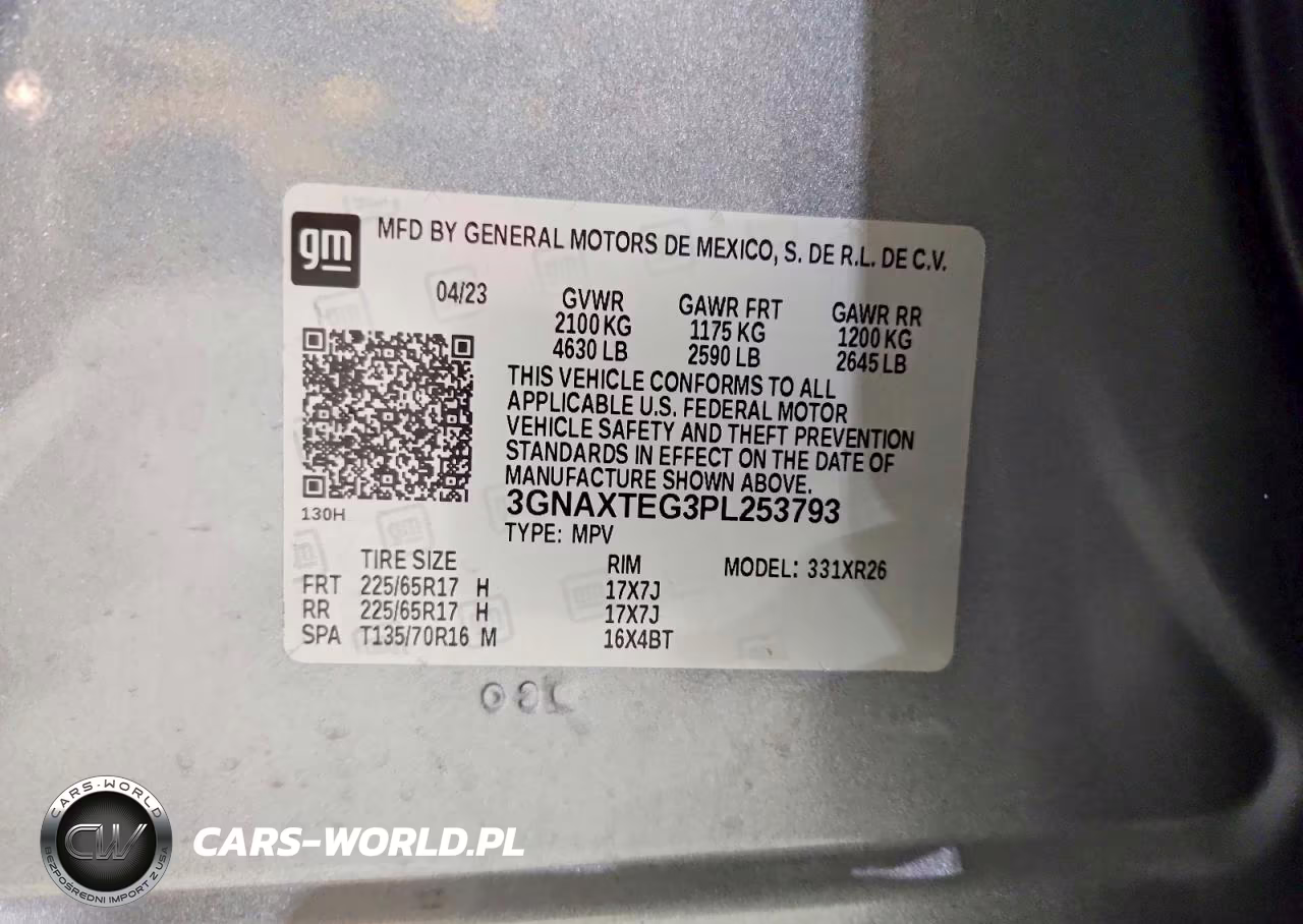 2024 Chevrolet Equinox Lt VIN:3GNAXTEG3PL253793 - 13