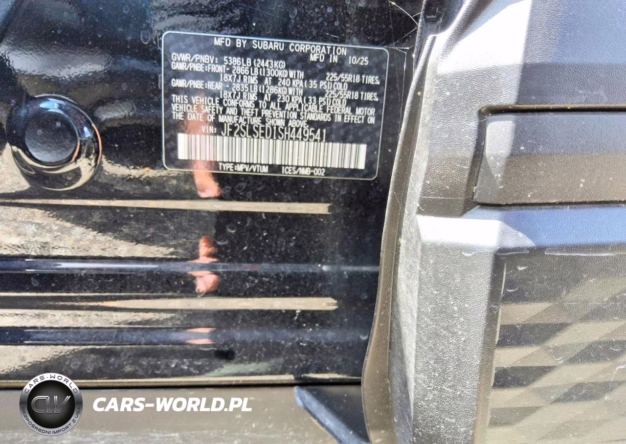 2025 Subaru Forester Premium VIN:JF2SLSED1SH449541 - 5