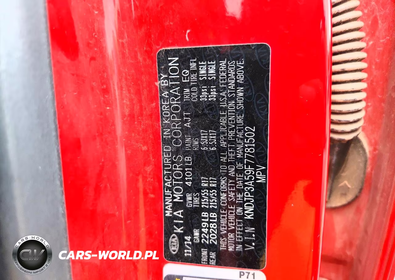 2015 Kia Soul + VIN:KNDJP3A59F7781502 - 13