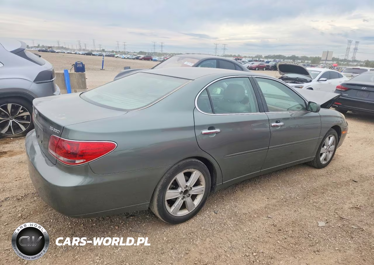 2005 Lexus Es 330 VIN:JTHBA30G555095250 - 3