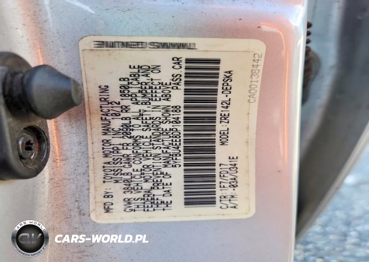 2013 Toyota Corolla S VIN:5YFBU4EE8DP104188 - 13