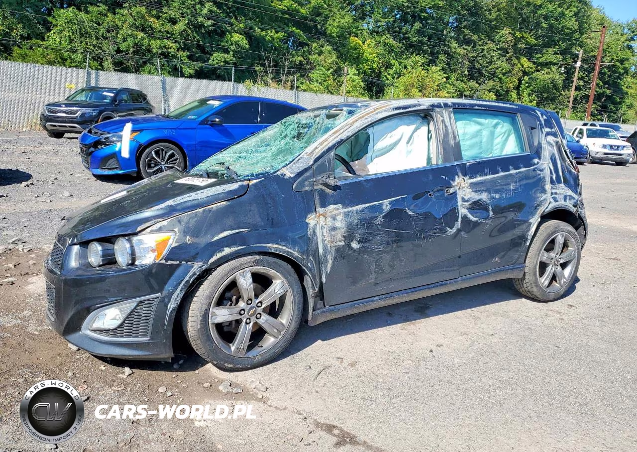 2013 Chevrolet Sonic VIN:1G1JG6SB2D4144691 - 1