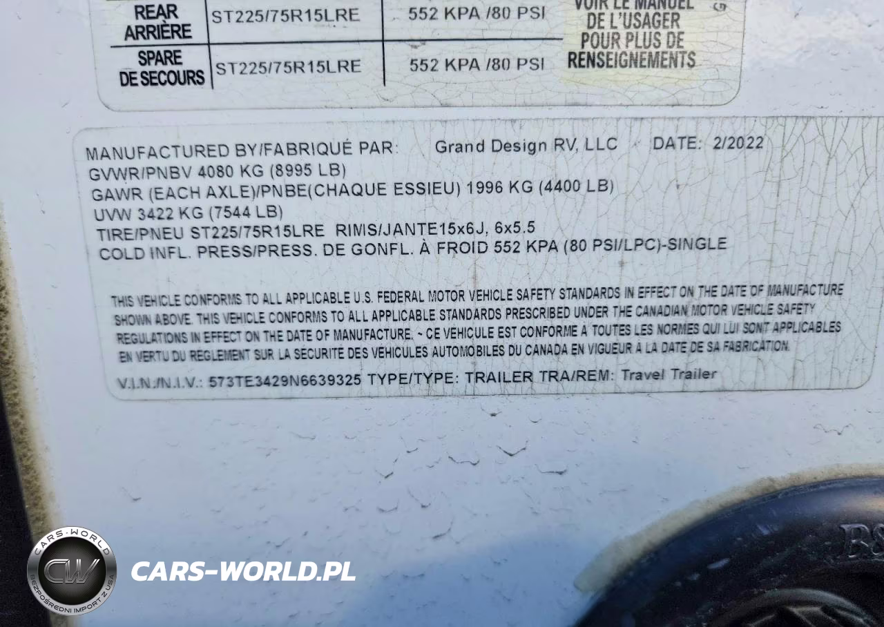 2022 Grand Design Im Recreational Vehicle (Rv) VIN:573TE3429N6639325 - 10