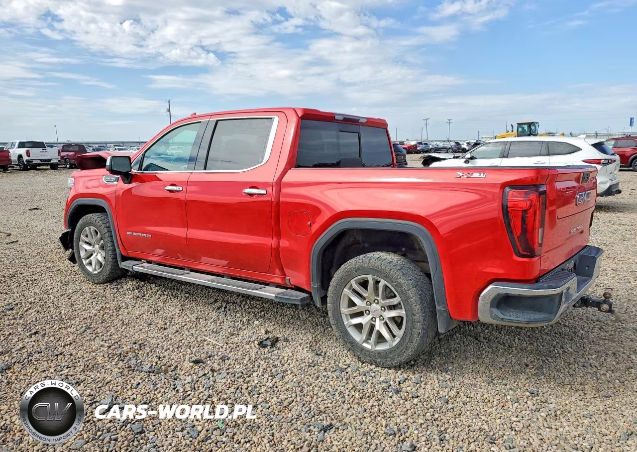 2021 GMC Sierra K1500 Slt VIN:3GTU9DED0MG254545 - 2
