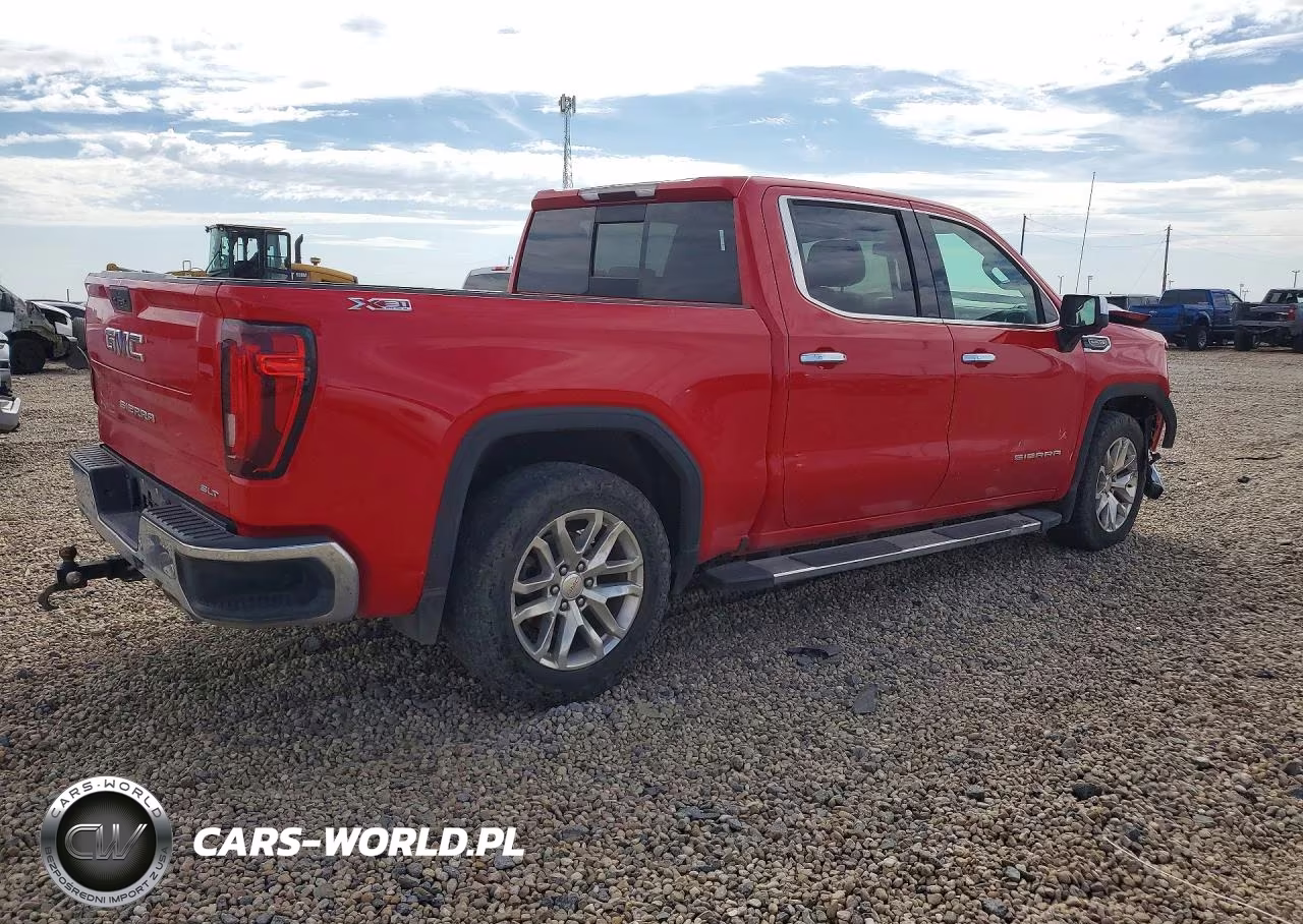 2021 GMC Sierra K1500 Slt VIN:3GTU9DED0MG254545 - 3
