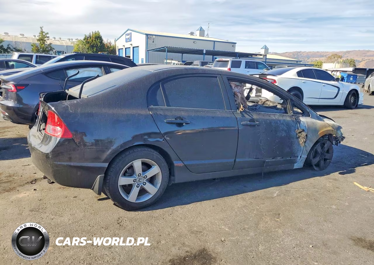 2008 Honda Civic Ex VIN:2HGFA16858H303942 - 3