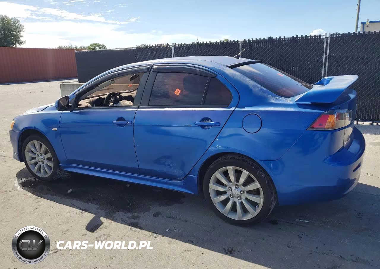 2009 Mitsubishi Lancer Gts VIN:JA3AU86W79U008961 - 2