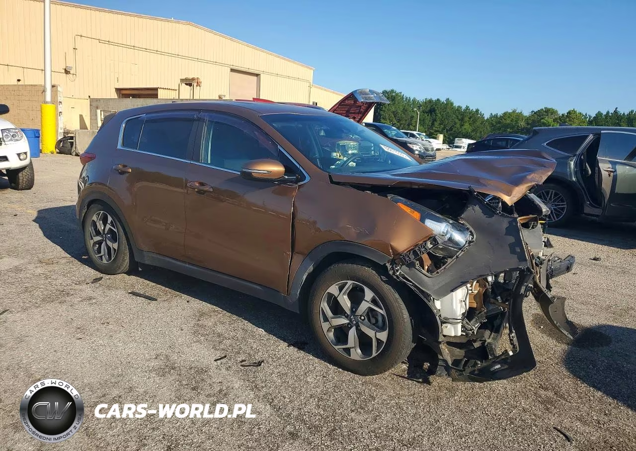 2021 Kia Sportage Lx VIN:KNDPM3AC9M7861297 - 4