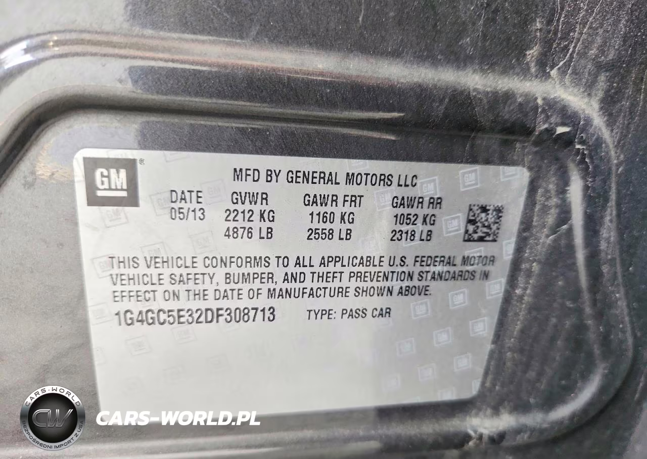 2013 Buick Lacrosse VIN:1G4GC5E32DF308713 - 12