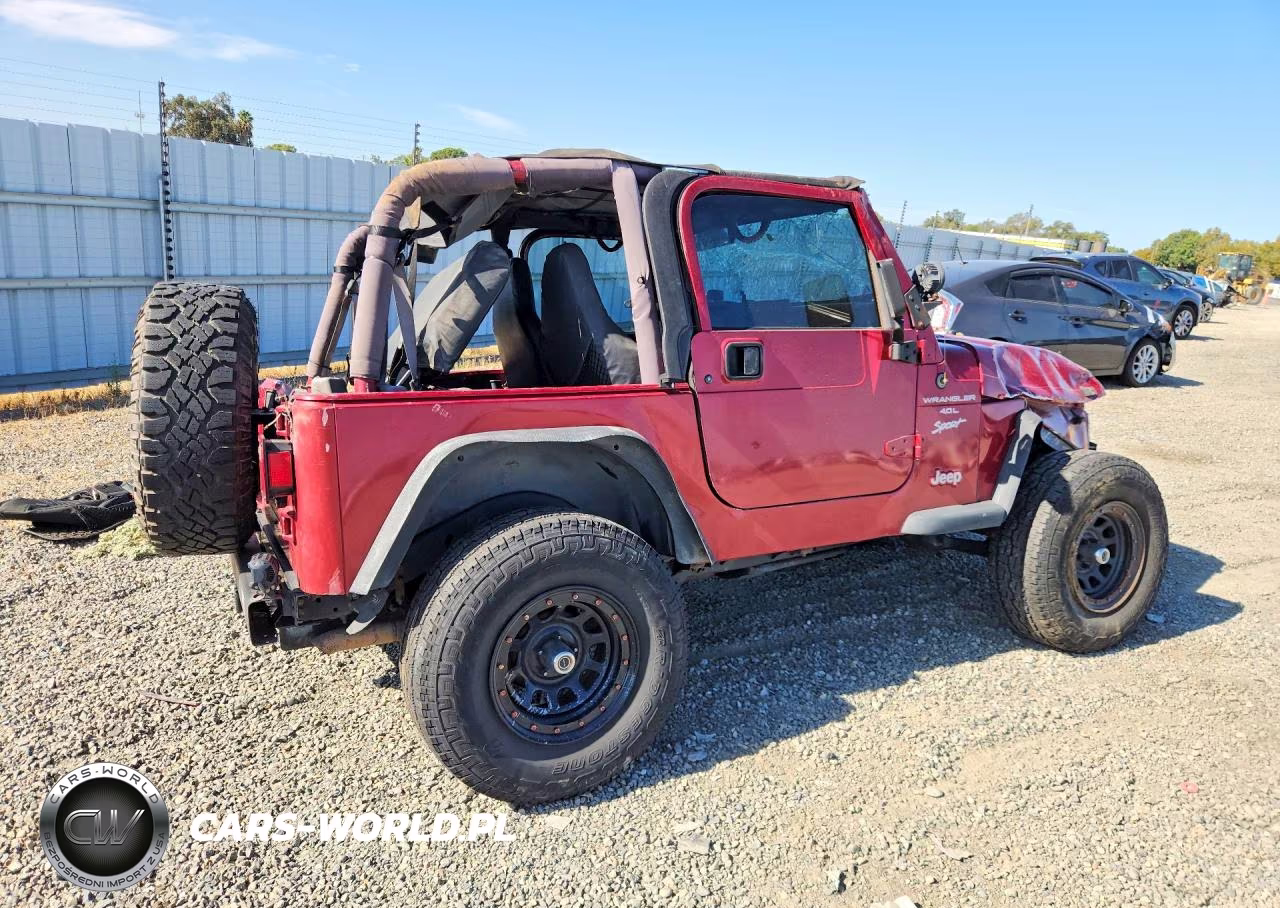 1999 Jeep Wrangler - Tj Sport VIN:1J4FY19S8XP454294 - 3
