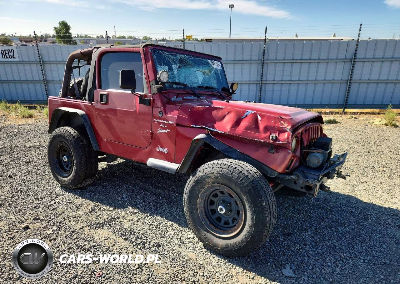 1999 Jeep Wrangler - Tj Sport VIN:1J4FY19S8XP454294 - 4