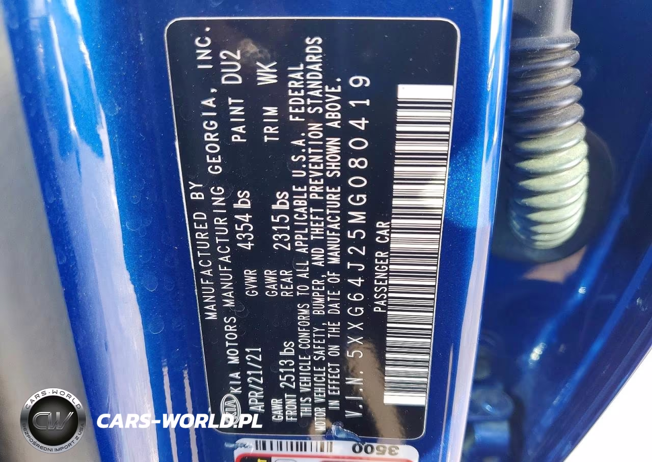 2021 Kia K5 Gt Line VIN:5XXG64J25MG080419 - 12