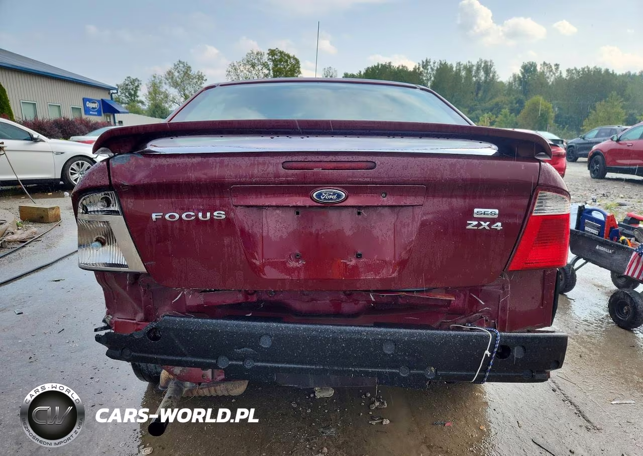 2006 Ford Focus Zx4 VIN:1FAHP34N66W134125 - 6