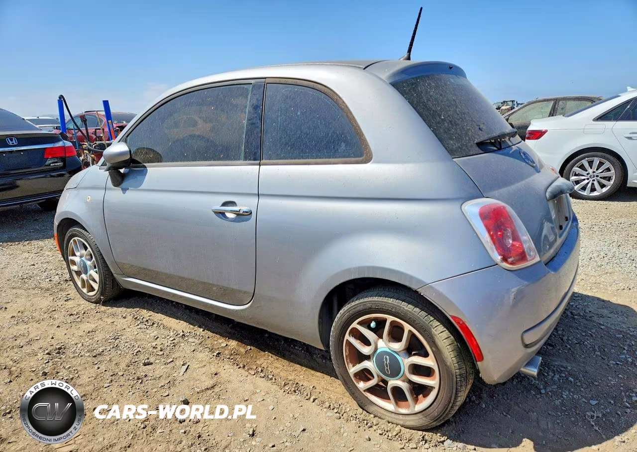 2015 Fiat 500 Pop VIN:3C3CFFARXFT615571 - 2