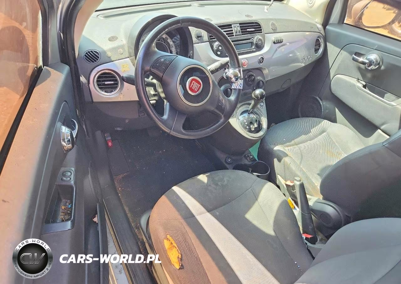 2015 Fiat 500 Pop VIN:3C3CFFARXFT615571 - 8