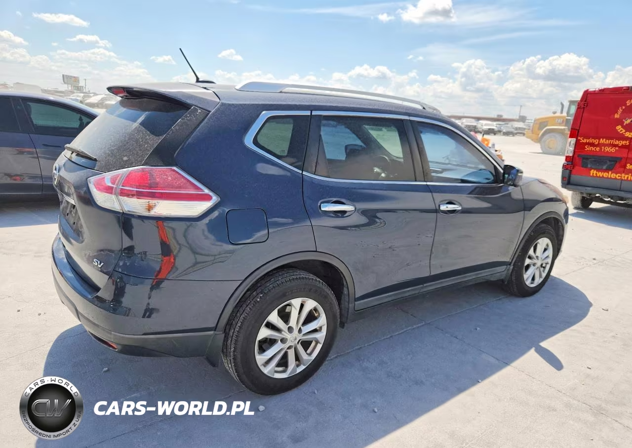 2016 Nissan Rogue Sv VIN:KNMAT2MT6GP717662 - 3