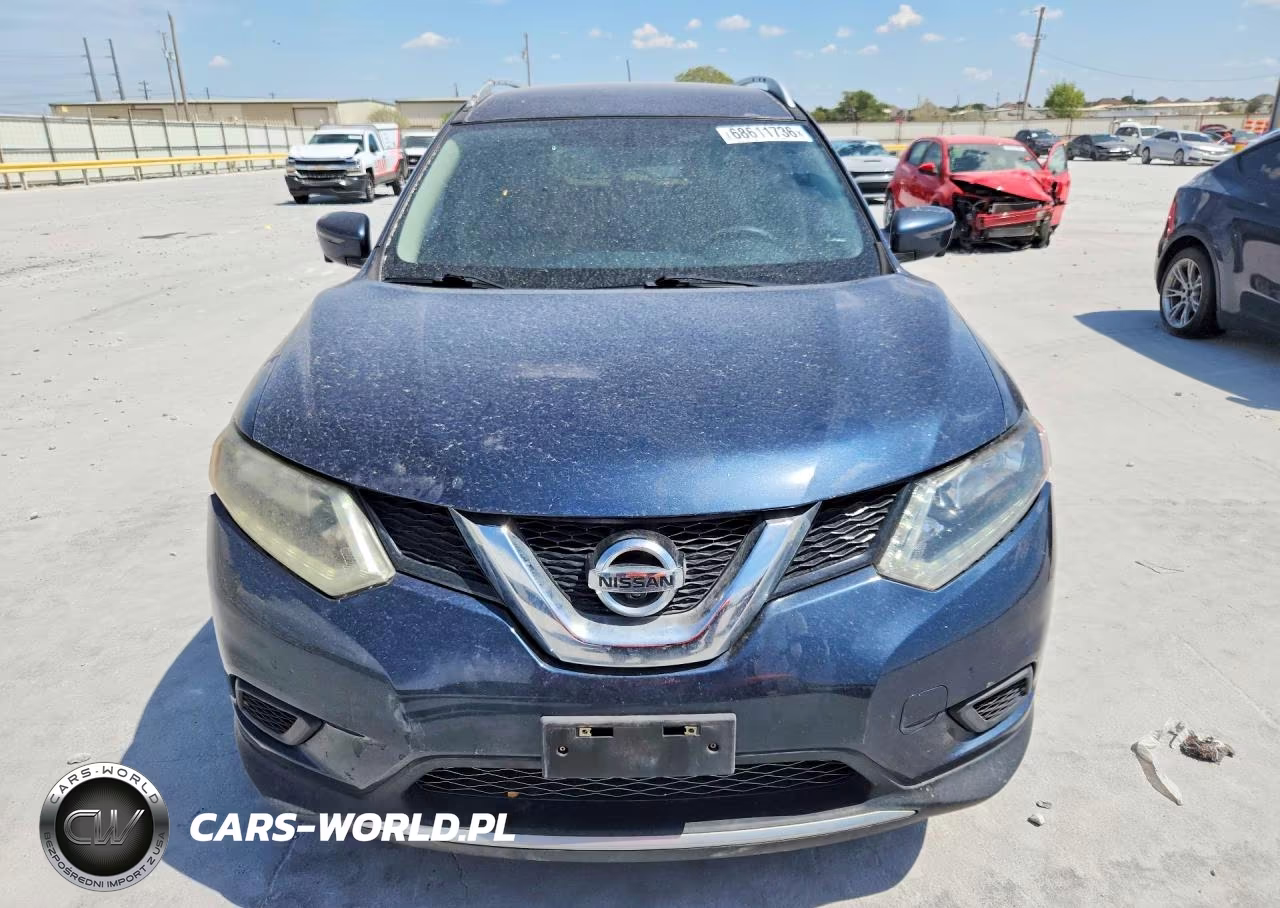 2016 Nissan Rogue Sv VIN:KNMAT2MT6GP717662 - 5
