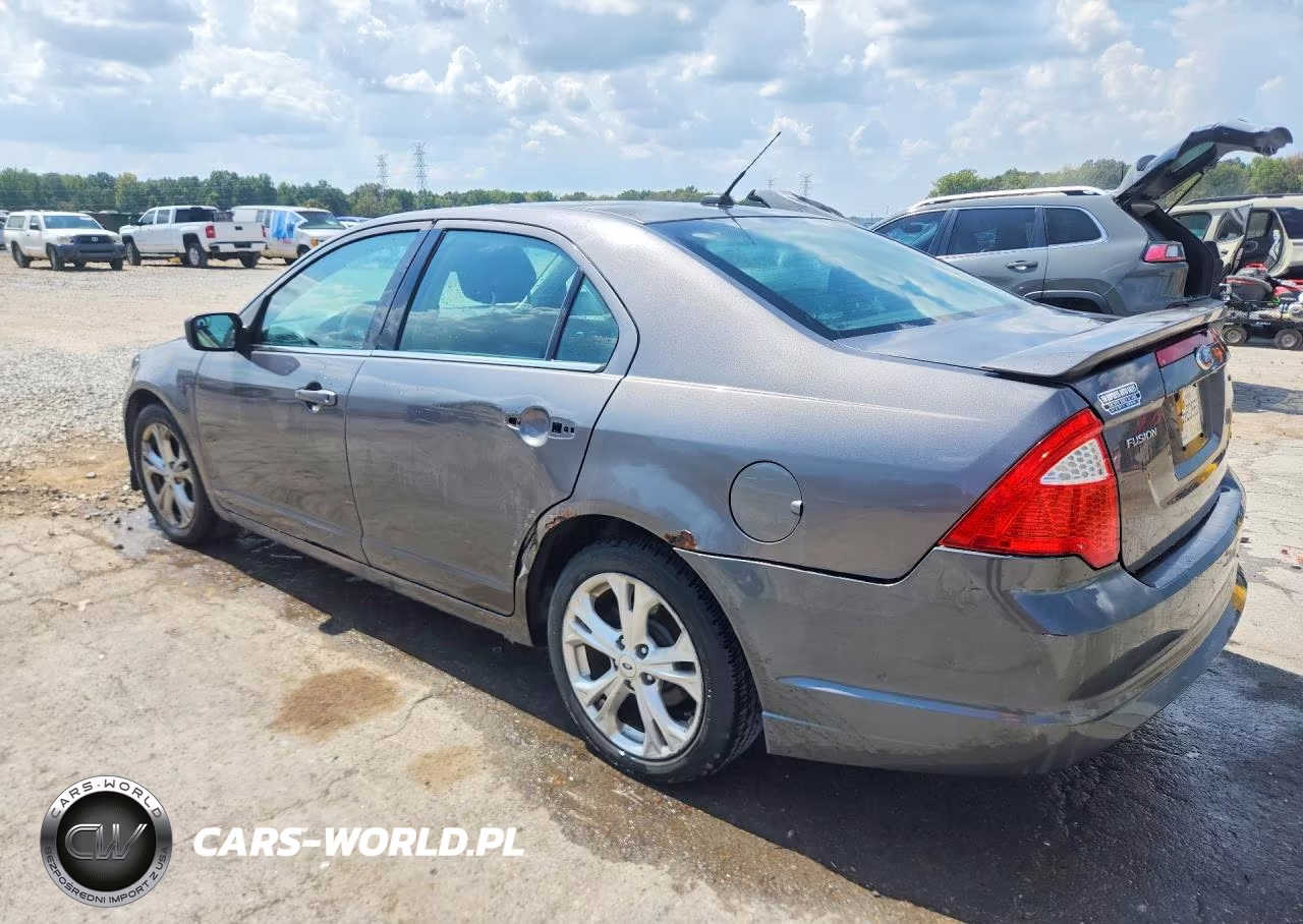 2012 Ford Fusion Se VIN:3FAHP0HA7CR374689 - 2